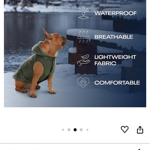 Reebok Dog jacket size xl - Picture 2 of 6